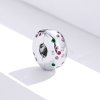 Clipe De Prata Flores Contraídas estilo Pandora - BSC245