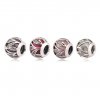 Charm PANDORA Petit Facetado Vermelho Brilho da Natureza - 791969SRU