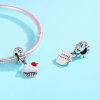 Charm Pendente Bolos de copo estilo Pandora - SCC350