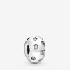 Clipe Folhas cintilantes Pandora - 798345CZ
