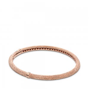 Bracelete Pandora Rígido Brilho fosco Rosa - 587915