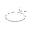 Bracelete PANDORA Rose™ Cordão Brilhante - 580524CZ