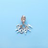 Pingente PANDORA Rose Letras - "Feliz" - 787017NPO