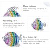 Charm Peixe Colorido life Pandora - SCC1803