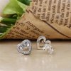 Brincos PANDORA Coração Romântico - 297099CZ