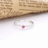 Anel Blazing Red Beaded Pandora - 198867C02