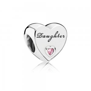 Charm berloques PANDORA Amor de Filha - 791726PCZ