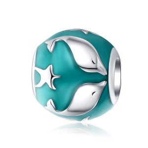 Charm Golfinho life Pandora - SCC1295 Charm Golfinho life Pandora - SCC1295