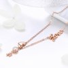 Colar Chave do coração estilo Pandora Rose - SCN292
