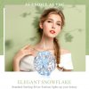 Charm Flocos De Neve Elegantes estilo Pandora - SCC941