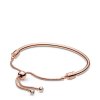 Bracelete Rígido Pandora Rose Crie & Combine Cordão Pandora - 587953CZ