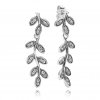 Brinco PANDORA de Prata Folhas Encantadas - 290565CZ Brinco PANDORA de Prata Folhas Encantadas - 290565CZ