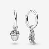 Brinco Bolota & Folha Pandora - 298603C01