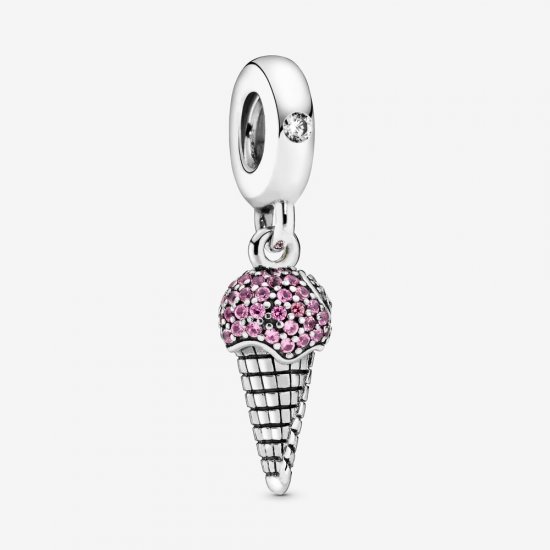 Charm Pendente Amo Sorvete - 798801C01  Clique na imagem para fechar