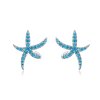 Brincos Petit Estrela do Mar estilo Pandora - BSE136