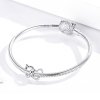 Charm Corações entrelaçados estilo Pandora - SCC1563