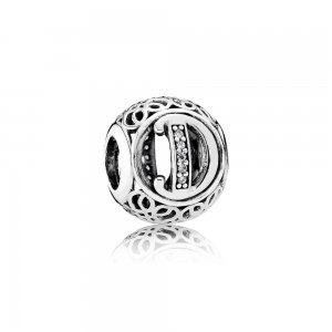 Charm PANDORA Alfabeto Vintage Letra D - 791848CZ