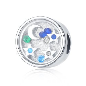 Charm Céu estrelado life Pandora - BSC042 Charm Céu estrelado life Pandora - BSC042