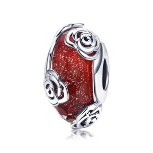 Charm Rosa perfumada life Pandora - SCC1030 Charm Rosa perfumada life Pandora - SCC1030