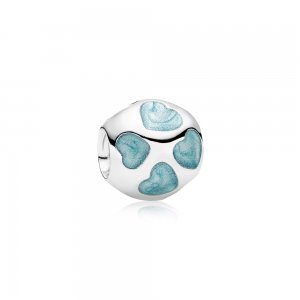 Charm berloques PANDORA Amor azul - 790543EN18