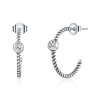 Brincos Petit Simples estilo Pandora - SCE1122