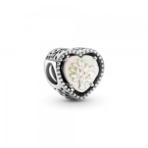 Charm Vazado Coracao E Arvore Da Familia Pandora - 799413C01