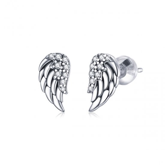 Brincos Petit Asas life Pandora - SCE882  Clique na imagem para fechar