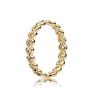 Anel PANDORA Shine Corações Unidos - 167105