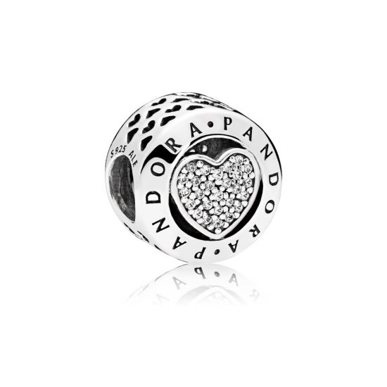 Charm berloques Paixão PANDORA Signature - 796218CZ  Clique na imagem para fechar
