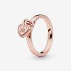 Anel Cadeado em forma de coração Pandora Rose - 186571 Anel Cadeado em forma de coração Pandora Rose - 186571
