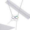 Colar Símbolo infinito estilo Pandora - SCN402