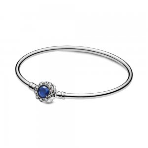 Bracelete Pandora Rígido Vida Viva em Plena Floração - 598432C01 Bracelete Pandora Rígido Vida Viva em Plena Floração - 598432C01