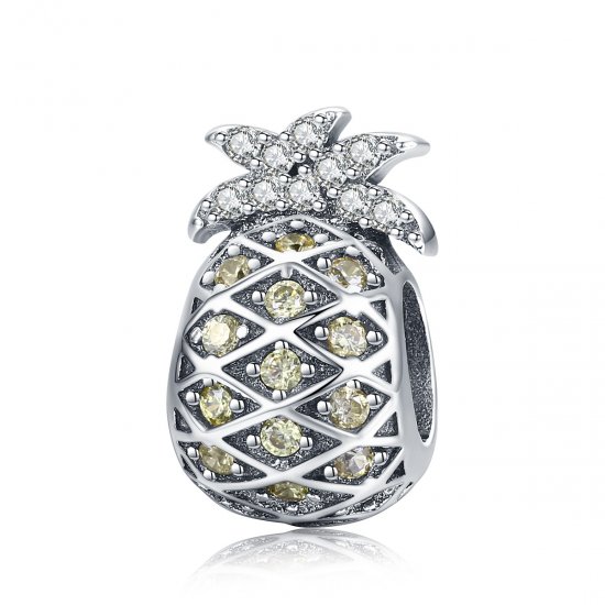 Charm Abacaxi verão life Pandora - SCC936  Clique na imagem para fechar