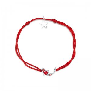Pulseira de cordão Carpa da Sorte estilo Pandora - SCB145