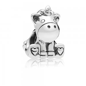Charm berloques PANDORA Unicórnio Bruno - 797609 Charm berloques PANDORA Unicórnio Bruno - 797609
