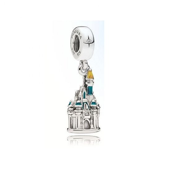Charm Pendente Disney, Castelo da Disneylândia de Tóquio Pandora - PJ00729-1  Clique na imagem para fechar