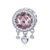 Charm Coração Brilhante estilo Pandora - SCC998