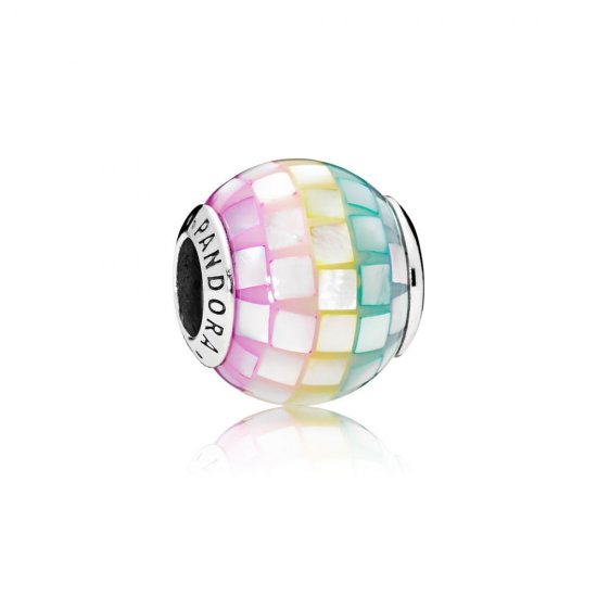 Charm berloques PANDORA Mosaico Arco-íris - 797183MPR  Clique na imagem para fechar