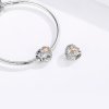 Charm Trevo-de-quatro-folhas estilo Pandora - SCC1248