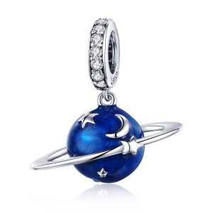 Charm Pendente Planeta secreto estilo Pandora - SCC933 Charm Pendente Planeta secreto estilo Pandora - SCC933