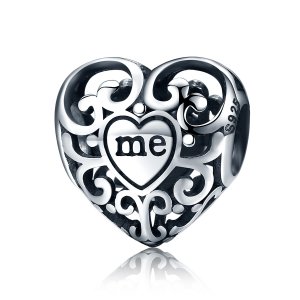 Charm Me dê coração life Pandora - SCC145