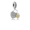 Pingente PANDORA Love Locks - 791807CZ