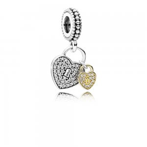 Pingente PANDORA Love Locks - 791807CZ