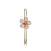 Gold ring with pink enamel - 150174EN40 - Anéis