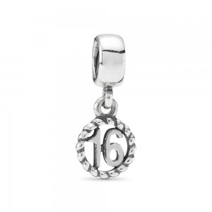 Charm Pendente 16º Aniversário Pandora - 790494