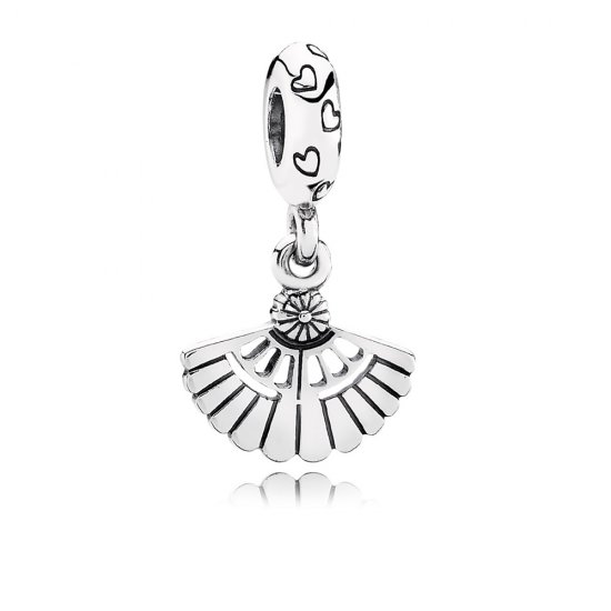 Charm PANDORA de Prata Leque do Amor - 791110  Clique na imagem para fechar