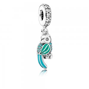 Pingente PANDORA Papagaio Tropical - 791903ENMX
