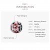 Charm Flor desabrochando estilo Pandora - SCC1707