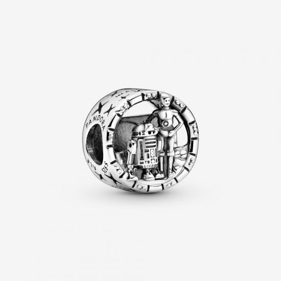 Charm Vazado C-3PO e R2-D2 Star Wars Pandora - 799245C00  Clique na imagem para fechar