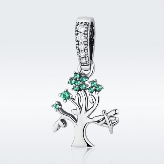 Charm Pendente Árvore da vida estilo Pandora - SCC117  Clique na imagem para fechar